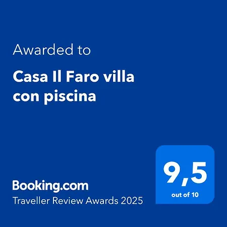 Casa Il Faro Con Piscina